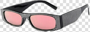  sunglasses  glasses  pink  black  shade  niche  meme   Sunglasses  HD Png Download