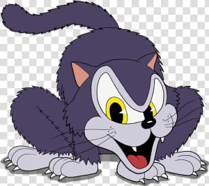 Cat Meow Png   Cuphead Werner Werman Cat  Transparent Png