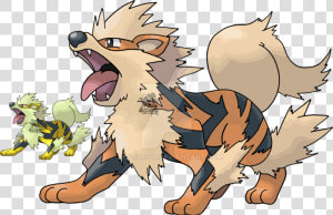 Art fictional Character animated   Arcanine Tails19950  HD Png Download