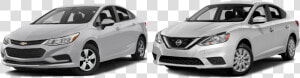 Chevrolet Cruze Y Nissan Sentra   Nissan Sentra S 2017  HD Png Download