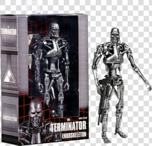 T 800 Endoskeleton 7” Action Figure   Terminator T 800 Endoskeleton Action Figure  HD Png Download