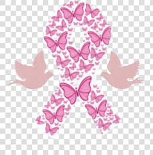  breastcancerawareness  breastcancer  pink  ribbon   Simbolo Del Cancer De Mama  HD Png Download