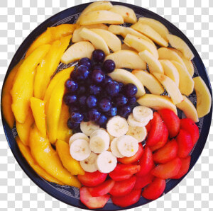 Mixed Fruits In A Plate Png Image   Benefits Of Fruit Salad  Transparent Png