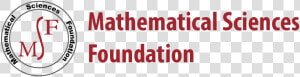 Mathematical Sciences Foundation   Kaivalya Education Foundation  HD Png Download