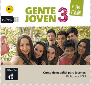 Gente Joven 3 Nueva Edición   Gente Joven   Nueva Edicion By Encina Alonso  HD Png Download