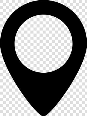 Placeholder Black Symbol   Map Point Png  Transparent Png