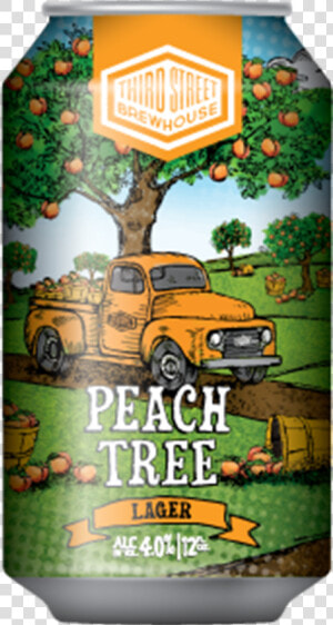 3rd Street Peach Tree Lager   Third Street Peach Tree Lager  HD Png Download