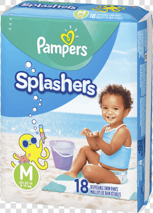 Pampers Splashers Size Small  HD Png Download