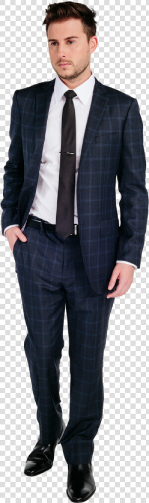 Full Body Man In Suit Png  Transparent Png