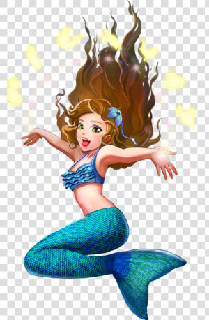 Mermaid Wiki   Mermaid Dark Hair Green Eyes  HD Png Download