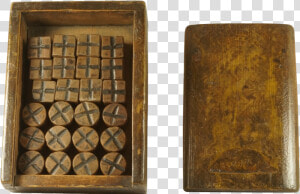 Antique 19th Century Children S Wooden Game Tic Tac   Chess  HD Png Download