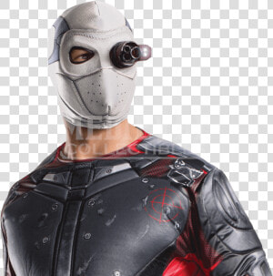 Adult Deadshot Fabric Mask   Suicide Squad Deadshot Men  HD Png Download