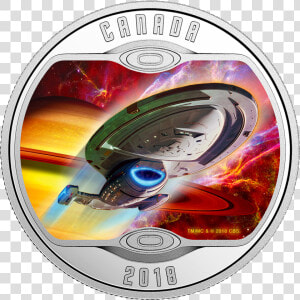 Star Trek U   Star Trek Canadian Coin 2018  HD Png Download