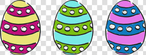 Easter Eggs 8 Clip Arts   Vector Easter Eggs Png  Transparent Png