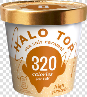 Ht17 Uk Ssc Fr 750x750   Halo Top Salted Caramel  HD Png Download