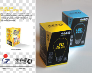 Led Bulb Packaging Box Design   Png Download   Design Box Of Led Bulb  Transparent Png