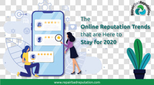 Online Reputation Trends   Cartoon  HD Png Download