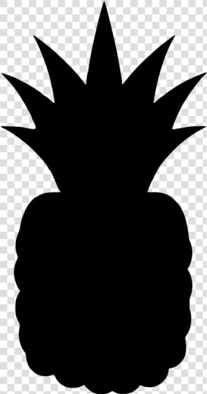 Free Download Transparent Black Pineapple Clipart Pineapple  HD Png Download