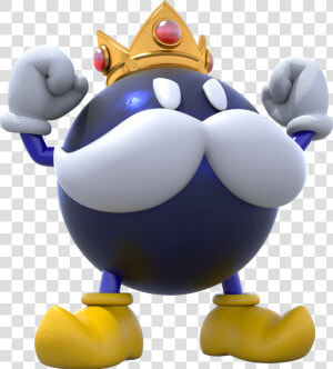 Super Mario King Bob Omb  HD Png Download