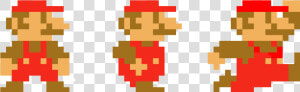 Super Mario Jumping   Mario Bros 8 Bits Png  Transparent Png