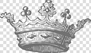 Corona De Reina Vector Png   Drawings Of Crown  Transparent Png