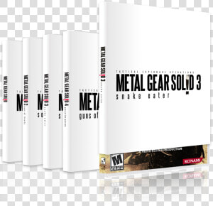 Metal Gear Solid Box Covers   Book Cover  HD Png Download