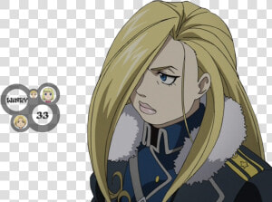 Full Metal Alchemist Images Fullmetal Alchemist Hd   Olivier Mira Armstrong Olivier Fma Transparent  HD Png Download