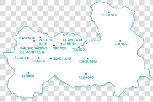 Extremadura Y Castilla La Mancha  HD Png Download