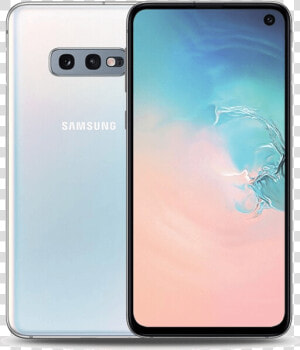 Samsung Galaxy S10e White  HD Png Download