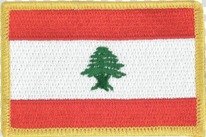 Lebanon Flag Patch   Emblem  HD Png Download