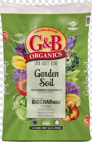 Gbo Garden Soil With Biocharmax   Eden Valley Garden Soil  HD Png Download