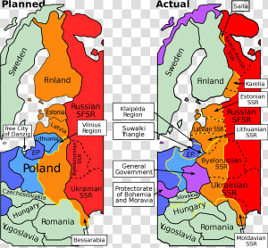 World Map Before World War 2 And After  HD Png Download