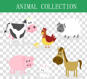 Domestic Pig Horse Speelboerderij Pierewiet Cattle   Free Clipart Farm Animals Transparent Background  HD Png Download