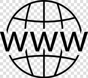 Logo Sitio Web   World Wide Web Logo  HD Png Download