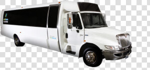 Earth Limos Of Las Vegas 26 Passenger Limo Coach   White Party Bus Png  Transparent Png