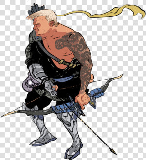 Donald Trump As Hanzo From The Hit Blizzard Video Game   Trump Hanzo  HD Png Download