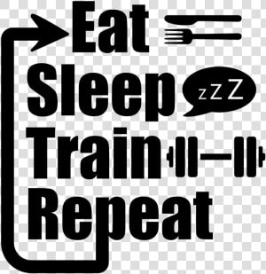 Transparent People Sleeping Png   Eat Sleep Train Repeat Quotes  Png Download