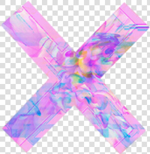 Хрест Глитч Розовый Арт Glitch Art Pink Cross   Theme Dividers X  HD Png Download