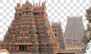 Image Of South Indian Temple Style   Sri Ranganatha Swamy Temple  Srirangam  HD Png Download