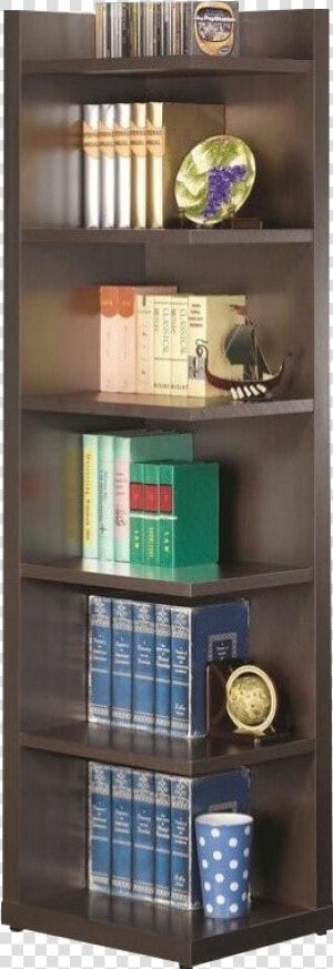 Open Corner Bookshelf  HD Png Download