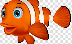 Nemo Fish Png  Transparent Png   Png Download   Clown Fish Cartoon Png  Png Download