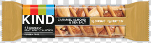 Null   Kind Bar Caramel Almond Sea Salt  HD Png Download