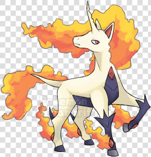 Rapidash Png  Transparent Png