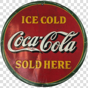 Vintage 1932 Metal Coca cola Sign   Coca Cola  HD Png Download