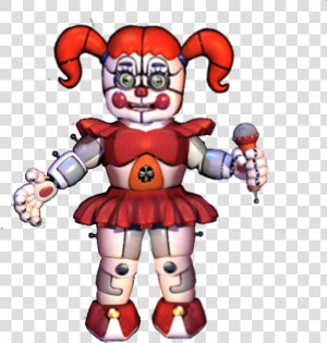 Circus Baby Full Body   Baby Fnaf Full Body  HD Png Download