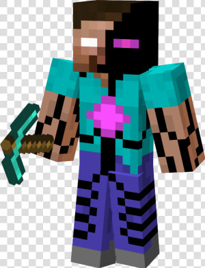 Downloadable Herobrine Minecraft Skin  HD Png Download