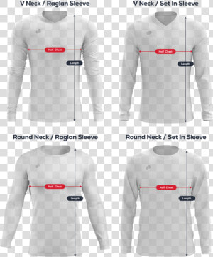 Long Sleeve Shirt Sizes Cm  HD Png Download