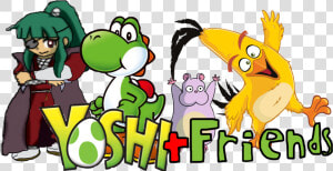 Transparent Friends Png   Yoshi Touch  amp  Go Ds  Png Download