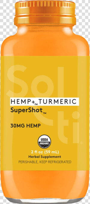 Hemp Turmeric Supershot™   Turmeric Super Shots  HD Png Download