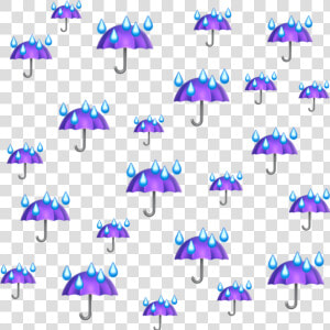  emoji  background  paraguas  rain  lluvia  blue  azul   Emoji Lluvia  HD Png Download